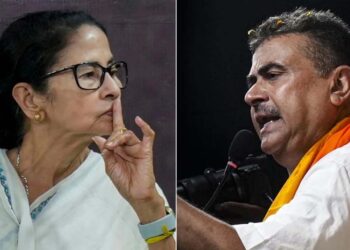 बंगाल में ममता को अपने ही वार्ड में झटका, शुभेंदु आगे निकले, EC के आंकड़ों से बड़ा खुलासा