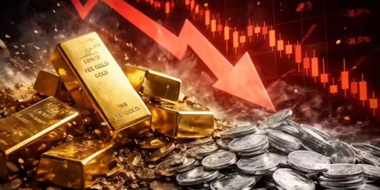 Gold-Silver Price Crash: अचानक धड़ाम हुए चांदी के दाम, सोना भी हुआ सस्ता… जानिए आज का नया रेट