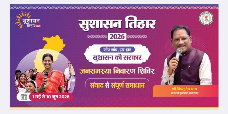 सुशासन तिहार 2026: टेम्पू में 30 मई को आयोजित होगा जनसमस्या निवारण शिविर…..