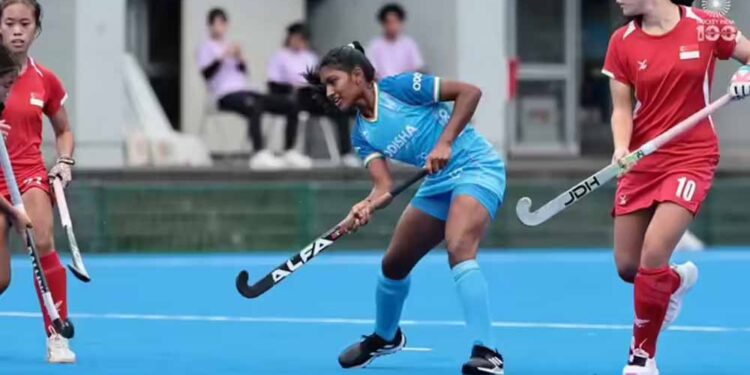 भारत का तूफान: सिंगापुर को 25-0 से रौंदकर जूनियर महिला हॉकी टीम सेमीफाइनल में पहुंची