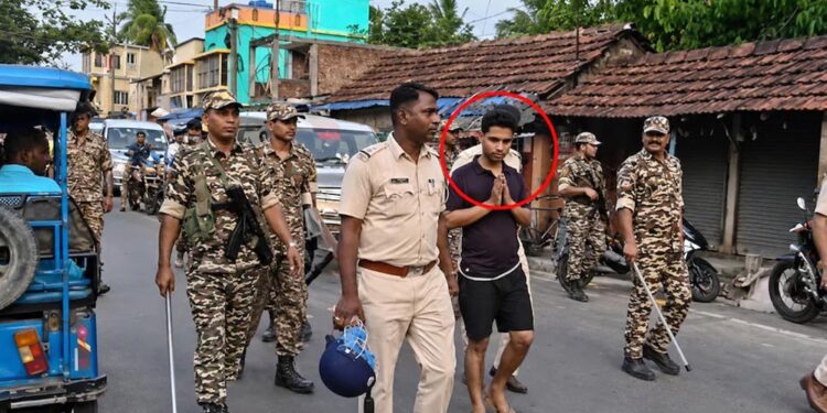 नंगे पैर, कमर में रस्सी और हाथ जोड़ते दिखे TMC नेता जहांगीर खान, दूसरा वीडियो वायरल