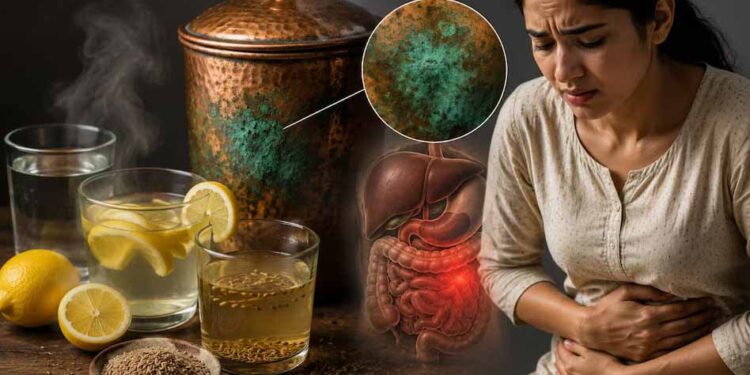 कॉपर बॉटल में लेमन और गर्म पानी क्यों हो सकता है खतरनाक?