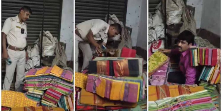 साड़ियों के ढेर के नीचे छिपा TMC नेता गिरफ्तार, हावड़ा में वीडियो वायरल