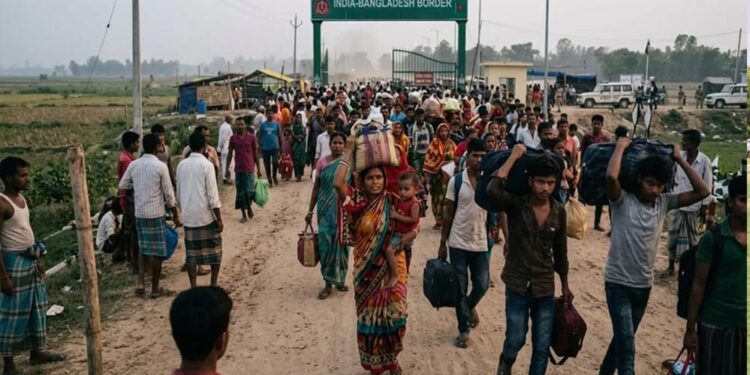 बांग्लादेशी घुसपैठियों की वापसी पर बढ़ा तनाव, BGB के इनकार से बॉर्डर पर टकराव जैसे हालात