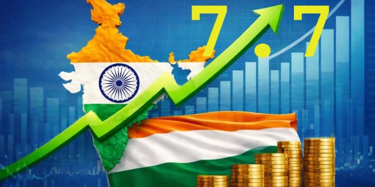 भारत की अर्थव्यवस्था ने दिखाई दमदार रफ्तार: FY26 में 7.7% GDP ग्रोथ, अगले साल भी मजबूत रहने के संकेत