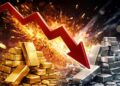 Gold-Silver Crash: अमेरिका के एक फैसले से धड़ाम हुए दाम, चांदी ₹16,500 टूटी; सोना भी फिसला