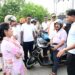 स्कूटी से शहर का निरीक्षण करने निकले उप मुख्यमंत्री अरुण साव…