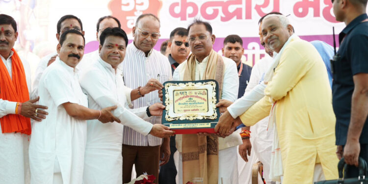 समृद्ध, संगठित और शिक्षित समाज ही सशक्त राष्ट्र की आधारशिला : मुख्यमंत्री विष्णुदेव साय…..