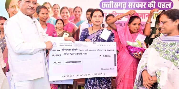 महिला सशक्तिकरण और मातृ-शिशु कल्याण योजनाओं से बदल रही जिंदगी: मुख्यमंत्री विष्णुदेव साय’…..