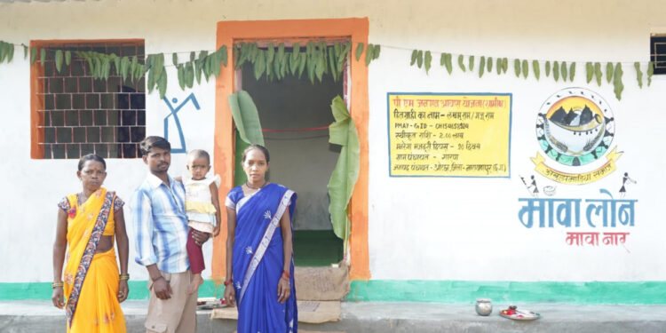 वनांचल में उतरी खुशहाली : पीएम जनमन से सच हुआ लखमुराम का पक्के घर का सपना साकार…..