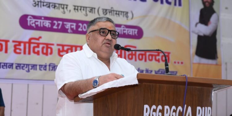 संभाग स्तरीय रोजगार मेले में युवाओं का बढ़ाया उत्साह, मंत्री राजेश अग्रवाल बोलेकृ प्रतिभा और कौशल को मिलेगा बेहतर अवसर….