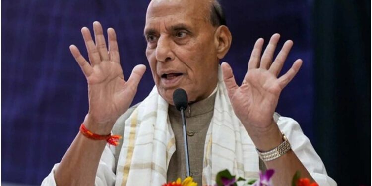 राजनाथ सिंह का कांग्रेस पर हमला, बोले- RSS को प्रमाणपत्र की जरूरत नहीं