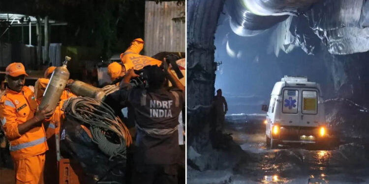 सिक्किम सुरंग हादसा: 10 मजदूरों की मौत, NDRF बोली- अंदर कितने लोग फंसे, अब भी स्पष्ट नहीं