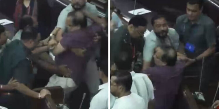 बंगाल विधानसभा में जबरदस्त हंगामा! TMC विधायक कुणाल घोष को मार्शलों ने सदन से बाहर निकाला