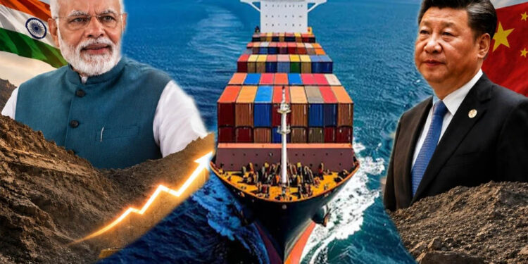 चीन ने भारत से जमकर खरीदा माल! एक साल में 74% बढ़ा आयात, जहाजों में भर-भरकर ले जा रहा सामान