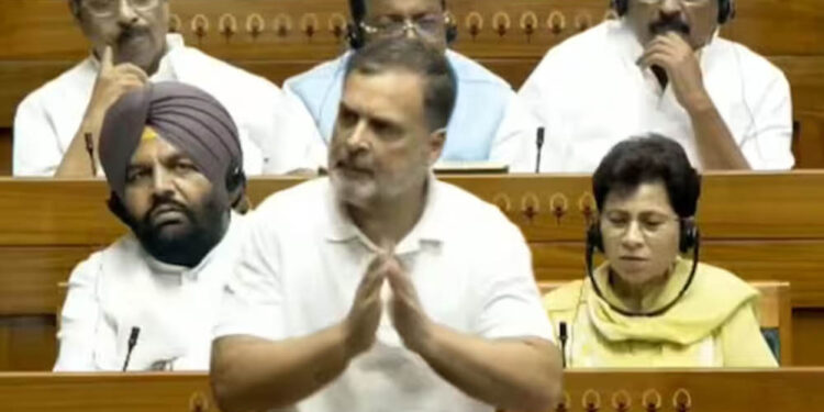 संसद में राहुल गांधी के ‘इडियट’ और ‘अंधभक्त’ वाले बयान पर बवाल, हंगामे के बाद रिकॉर्ड से हटाए गए शब्द