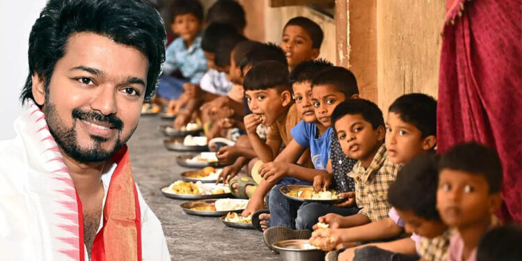 थलपति विजय का बड़ा ऐलान! स्कूलों में बच्चों को हर हफ्ते मिलेगी चिकन बिरयानी, TVK सरकार का वादा