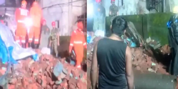 महाराष्ट्र के भिवंडी में 4 मंजिला इमारत ढही, 7 लोगों की मौत; मलबे में कई लोगों के फंसे होने की आशंका