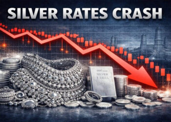 Silver Price Crash: 3 दिन में ₹8,400 टूटी चांदी, जानिए आज 10 ग्राम 24 कैरेट सोने का ताजा भाव