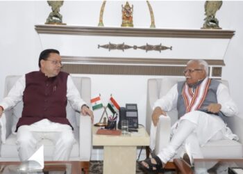केंद्रीय मंत्री से मिले धामी: कहा- पूर्वोत्तर की तर्ज पर उत्तराखंड को मिले ऊर्जा परियोजनाओं में वित्तीय सहायता