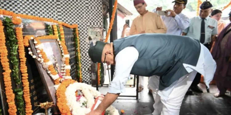 13वीं पुण्यतिथि पर शहीद मनोज राणा को श्रद्धांजलि, ₹27 लाख के स्मृति द्वार की रखी गई नींव