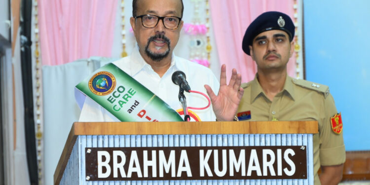 प्रकृति के साथ संतुलन और जल संरक्षण भविष्य की सुरक्षा के लिए आवश्यक – राज्यपाल रमेन डेका….