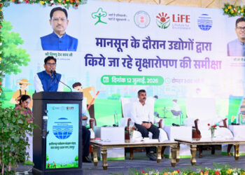 उद्योगों के साथ पर्यावरण संरक्षण की नई साझेदारी: आवास एवं पर्यावरण मंत्री ओ.पी. चौधरी…..