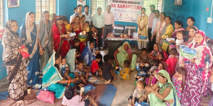 कुपोषण के खिलाफ: आईएमए और प्रशासन की जुगलबंदी से संवर रहा 30 बच्चों का बचपन….