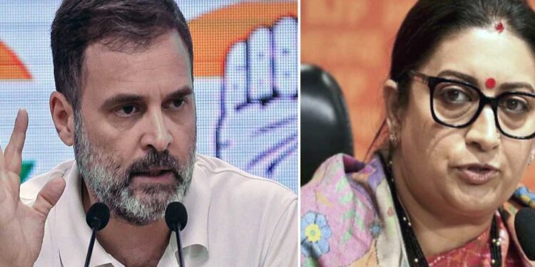 Vande Mataram विवाद पर स्मृति ईरानी का राहुल गांधी पर पलटवार, महिला आरक्षण पर भी घेरा