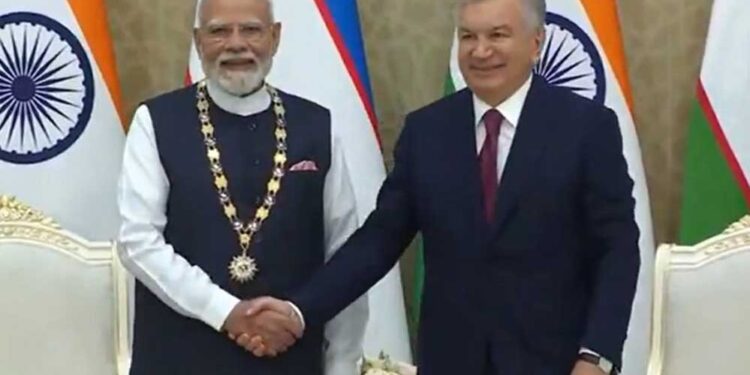 PM मोदी को उज्बेकिस्तान का सर्वोच्च सम्मान, यूरेनियम सप्लाई पर भी बनी अहम सहमति