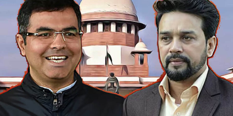 हेट स्पीच केस में अनुराग ठाकुर और प्रवेश वर्मा को सुप्रीम कोर्ट से राहत, FIR की मांग खारिज