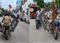 बाइक में 1-2 नहीं लगे थे 500 हॉर्न! पुलिस ने लिया एक्शन, Video हुआ वायरल