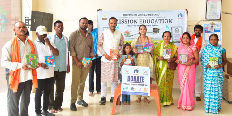 शिक्षा की राह में छोटा-सा योगदान, बच्चों के सपनों को नई उड़ान : मंत्री राजेश अग्रवाल….