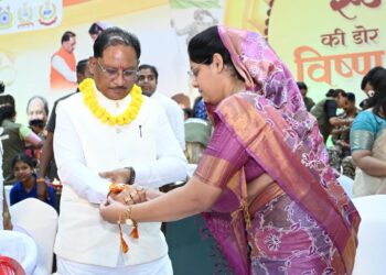नक्सलवाद के अंत से बहनों को मिला सुरक्षा और विश्वास का सबसे बड़ा उपहार : मुख्यमंत्री विष्णु देव साय