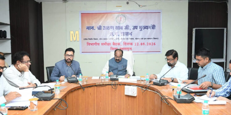 उप मुख्यमंत्री अरुण साव ने विभागीय कार्यों की समीक्षा की, स्वीकृत सड़कों का निर्माण समय-सीमा में पूरा करने और हर घर जल का लक्ष्य सुनिश्चित करने के दिए निर्देश….