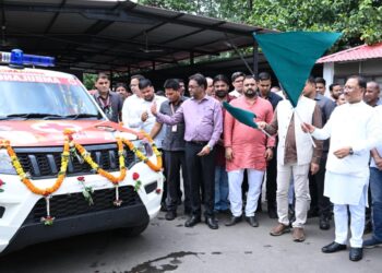 मुख्यमंत्री विष्णु देव साय ने धरसींवा विधानसभा को दी निःशुल्क एम्बुलेंस की सौगात….