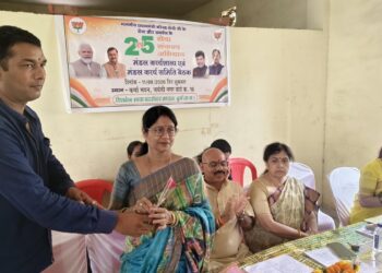 सिकोलाभाठा पटरीपार मंडल में भाजपा की सेवा संकल्प कार्यशाला, बूथ स्तर तक अभियान को मजबूत करने पर जोर…