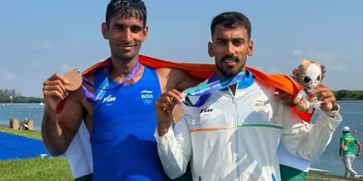 कैब ड्राइवर से नायब सूबेदार तक, सलमान खान ने रचा इतिहास; रोइंग में जीता भारत का पहला मेडल