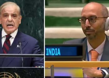 UN में शहबाज शरीफ के दावे पर भारतीय राजनयिक का रिएक्शन, कैमरे में कैद हुआ पल