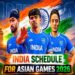 Asian Games 2026: क्रिकेट से कबड्डी तक भारत का पूरा शेड्यूल, जानें किस दिन कौन सा खेल