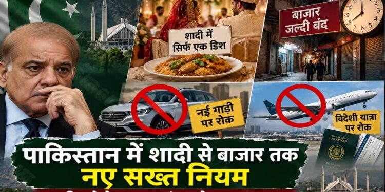 पाकिस्तान में शादी से बाजार तक नए सख्त नियम, एक डिश से लेकर बाजार बंद करने का बदला समय