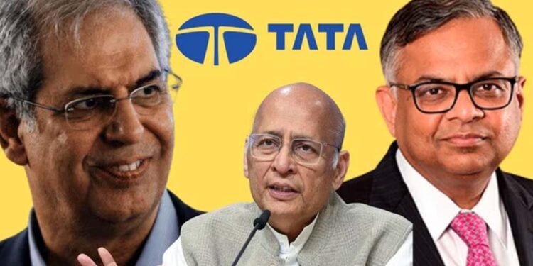 Tata Group में बढ़ा विवाद, चंद्रशेखरन की दोबारा नियुक्ति पर टाटा ट्रस्ट्स ने उतारे सिंघवी