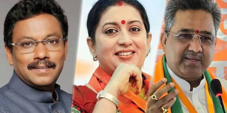 BJP ने जारी की राज्य प्रभारियों की सूची, स्मृति ईरानी को हरियाणा-छत्तीसगढ़ की जिम्मेदारी