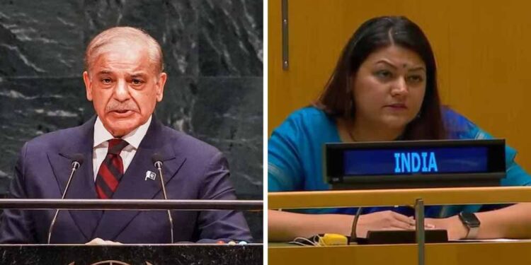 UN में भारत का पाकिस्तान पर पलटवार, शहबाज के दावों पर घेरा