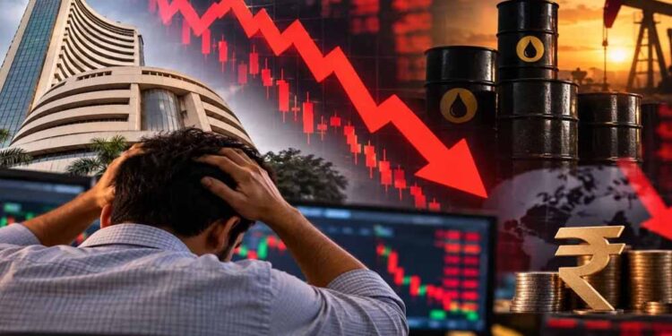 Stock Market Crash: खुलते ही शेयर बाजार में हाहाकार, निफ्टी 23,000 के नीचे
