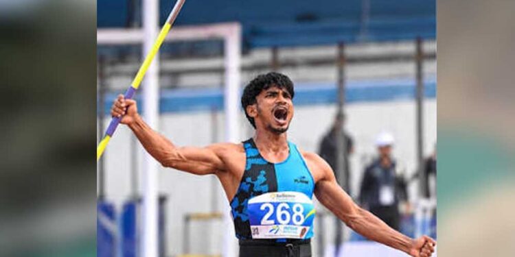 कृष्ण चंद्र का जलवा, U-18 जैवलिन में दुनिया के नंबर-2 बने; टॉप-5 में 3 भारतीय