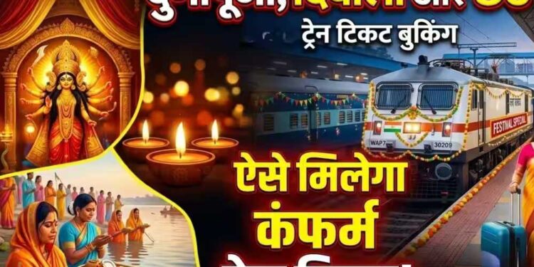दिवाली-छठ पर घर जाने वालों के लिए खुशखबरी, 15 स्पेशल ट्रेनें शुरू; टिकट बुकिंग हुई चालू