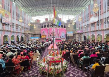 नारी शक्ति समाज की संस्कृति और संस्कारों की संवाहक : पूर्णमति माताजी