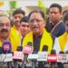 सेवा संकल्प अभियान के सफल आयोजन के लिए उप मुख्यमंत्री श्री अरुण साव ने ली वर्चुअल बैठक