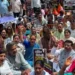 भाजपा का ‘सामाजिक सौहार्द संकल्प’ धरना, गांधी पार्क में जुटे मंत्री और कार्यकर्ता